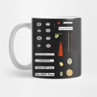 Summer Fruits Aesthetic Sheet Mug